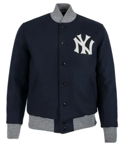 1936 Ny Yankees Navy Blue Wool Jacket