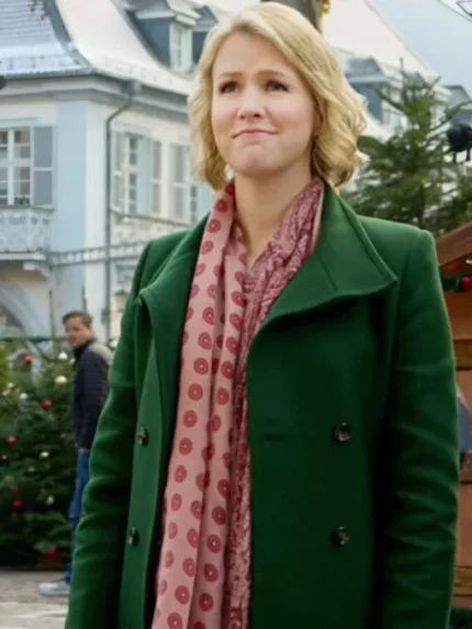 Movie A Heidelberg Holiday 2023 Heidi Green Trench Wool Coat