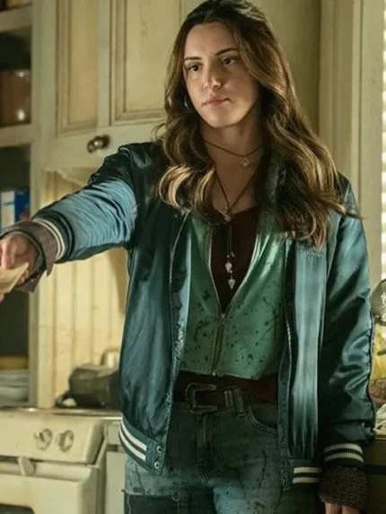 Arielle Carver-O’Neill Ash vs Evil Dead Bomber Jacket