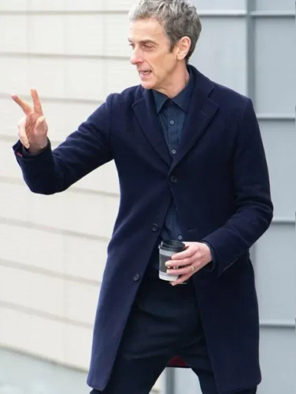 Peter Capaldi 12th Doctor Who Wool Coat